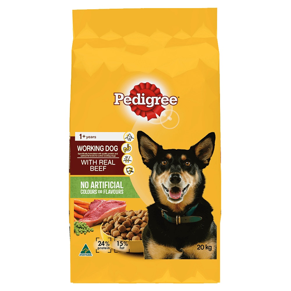 PEDIGREE® Dog Ad Working Dog Real Real Beef 20kg