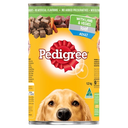 PEDIGREE® Adult Wet Dog Food With Lamb & Vegies Loaf